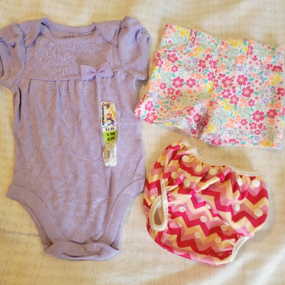 Girls 6 to 9 mo